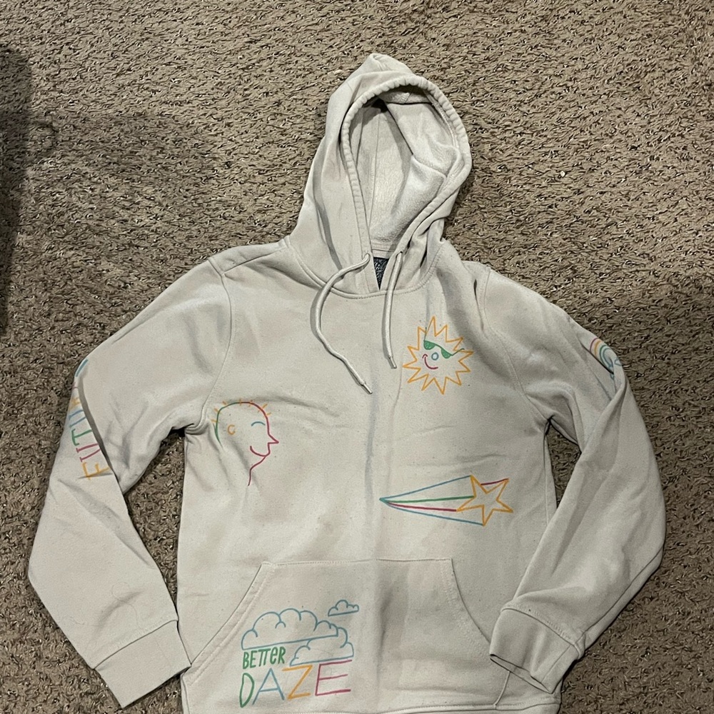 Graphic Hoodie with Colorful Designs